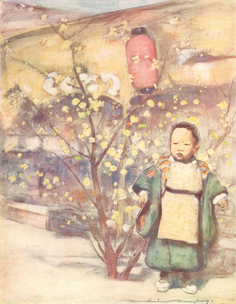 JAPAN. A Little Jap 1904 old antique vintage print picture